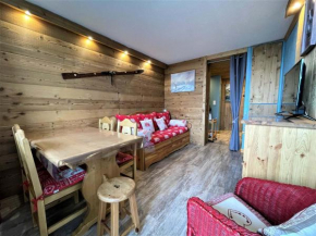 Appartement tout équipé 5 pers, aux pieds des pistes, balcon ouest, Les Menuires - FR-1-452-78